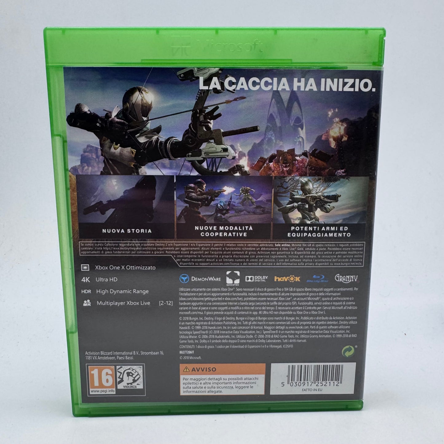Destiny 2 Rinnegati Collezione Leggendaria Xbox One/Series X PAL ITA (USATO)