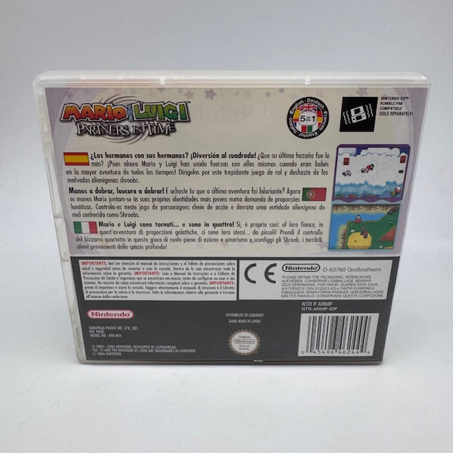 Mario e Luigi Partners In Time Nintendo DS NDS PAL ITA/SPA (USATO) (Copia)