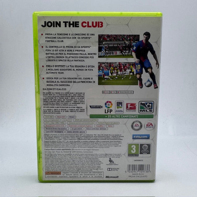 FIFA 13 Xbox 360 PAL ITA (USATO)