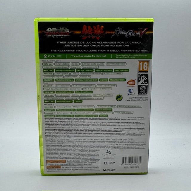 Fighting Edition Xbox 360 PAL ITA (Usato)