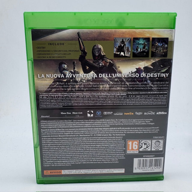 Destiny il re dei corrotti edizione leggendaria Xbox One/Series X PAL ITA (USATO)
