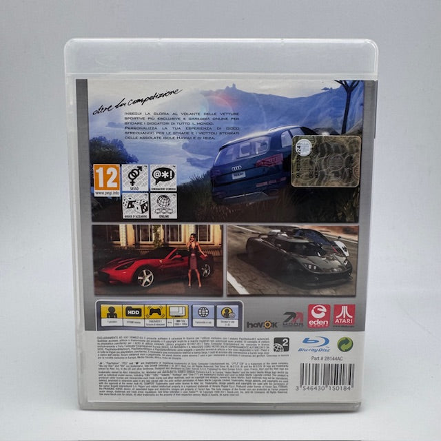 Test Drive Unlimited 2 PS3 Playstation 3 PAL ITA (usato)