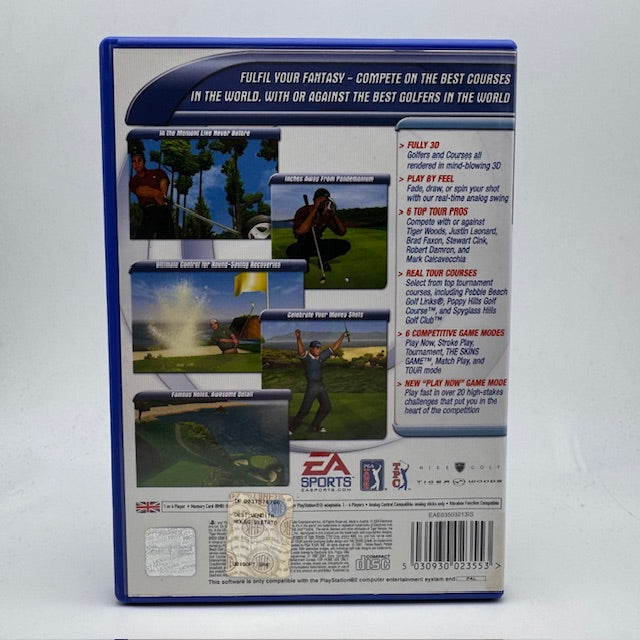Tiger Woods PGA Tour 2001 PS2 Playstation 2 PAL ITA (USATO)