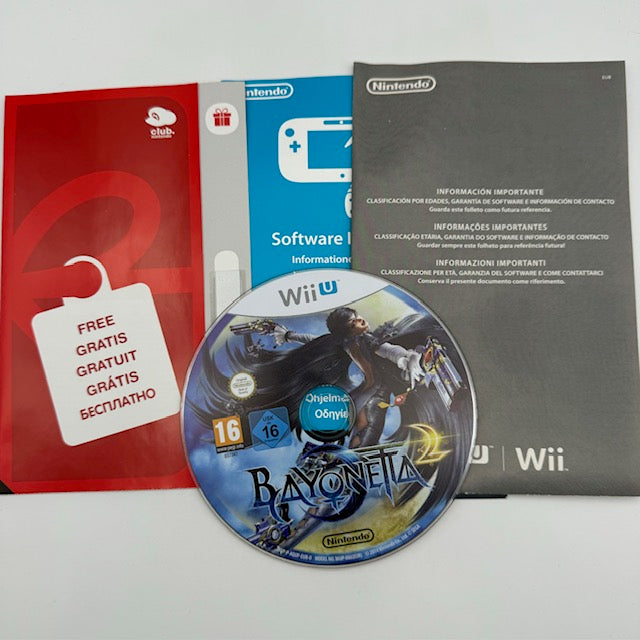 Bayonetta 2 Nintendo WiiU PAL ITA Triangolo Blu (Usato)