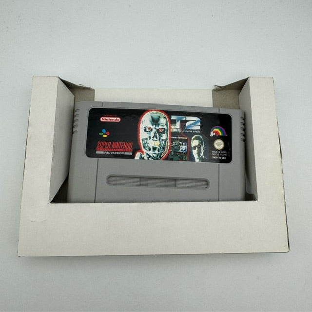 T2 The Arcade Game Terminator 2 SNES Super Nintendo PAL GIG (Usato)