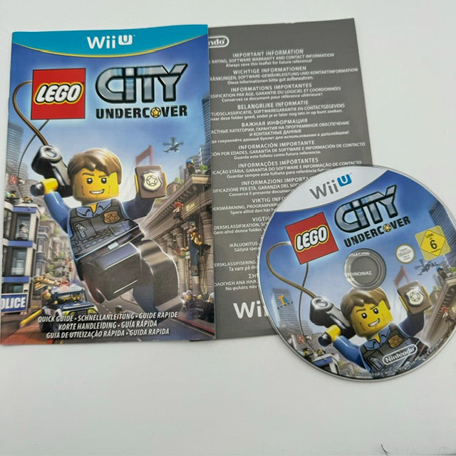 Lego City Undercover Nintendo WiiU PAL Triangolo Viola (Usato)