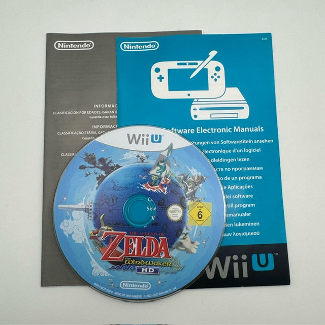 The Legend Of Zelda The Wind Waker HD Selects Nintendo WiiU PAL Triangolo Blu (Usato)