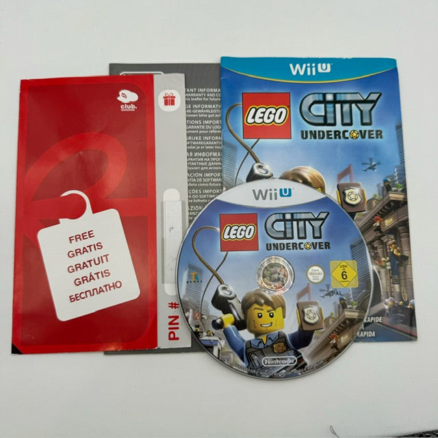 Lego City Undercover Nintendo WiiU PAL Triangolo Viola (Usato)