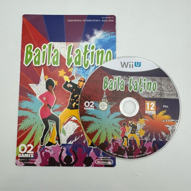 Baila Latino Nintendo WiiU PAL Triangolo Blu (NUOVO CELLOPHANE RIMOSSO)