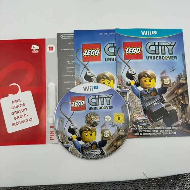 Lego City Undercover Nintendo WiiU PAL Triangolo Blu (Usato)