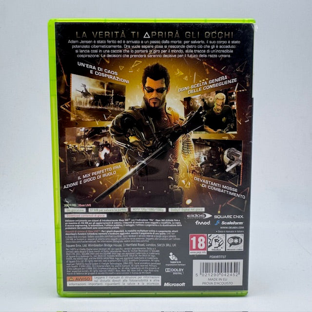 Deus Ex Human Revolution Xbox 360 PAL ITA (USATO)