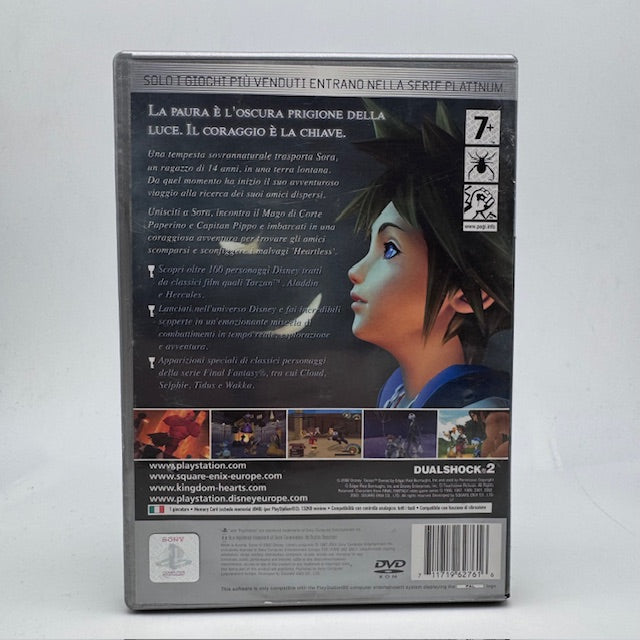 Kingdom Hearts Platinum PS2 Playstation 2 PAL ITA (USATO)