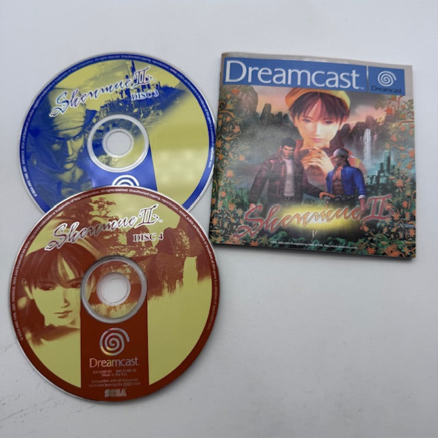 Shenmue 2 Sega Dreamcast PAL MULTI (USATO)