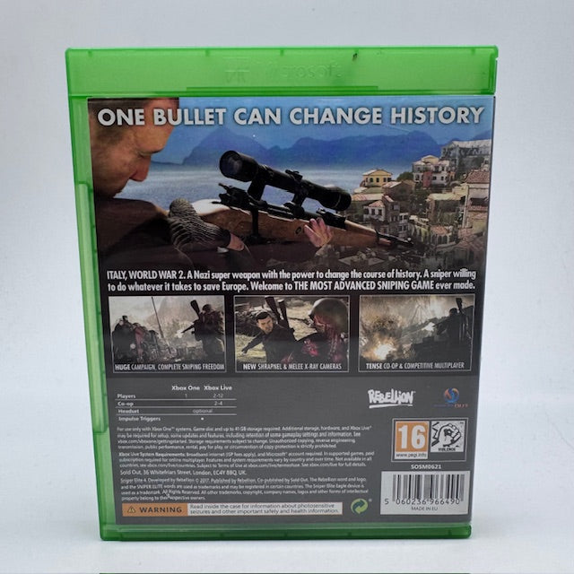 Sniper Elite 4 Xbox One/Series X PAL UK (USATO)