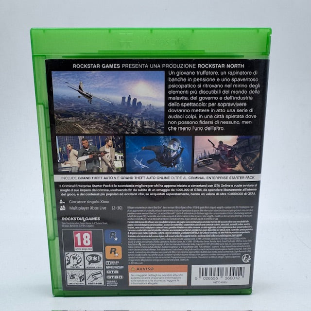Grand Theft Auto V 5 Xbox One/Series X PAL ITA (USATO)