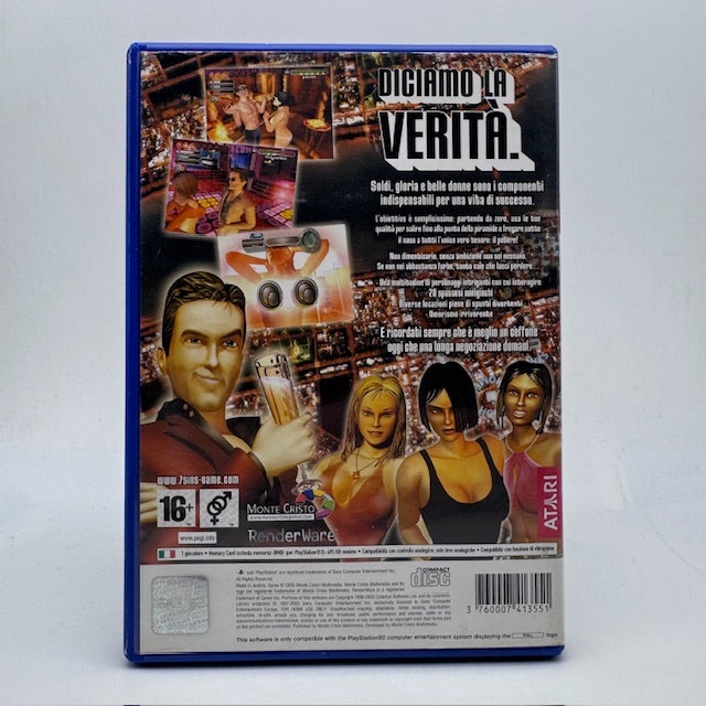 7 Sins PS2 Playstation 2 PAL ITA (USATO)