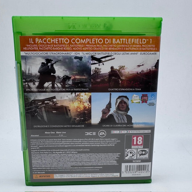 Battlefield 1 Revolution Xbox One/Series X PAL ITA (USATO)