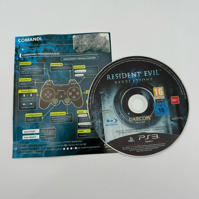 Resident Evil Revelations PS3 Playstation 3 PAL ITA (USATO)