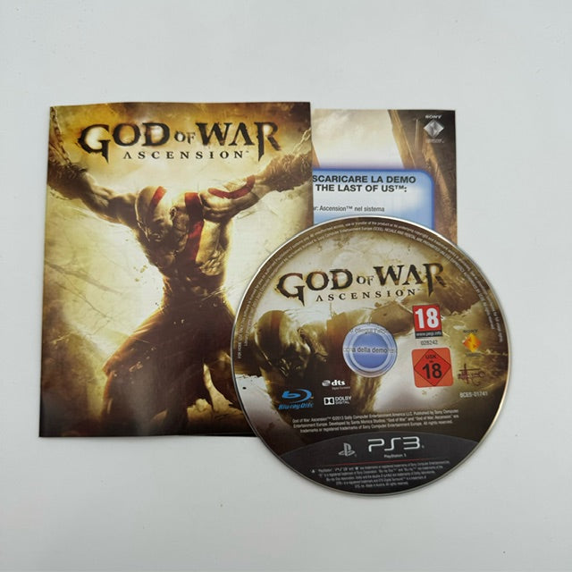 God Of War Ascension Bundle Copy Sony Playstation 3 Pal Ita (USATO)