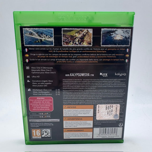Sudden Strike 4 European Battlefields Edition Xbox One/Series X PAL ITA (USATO)