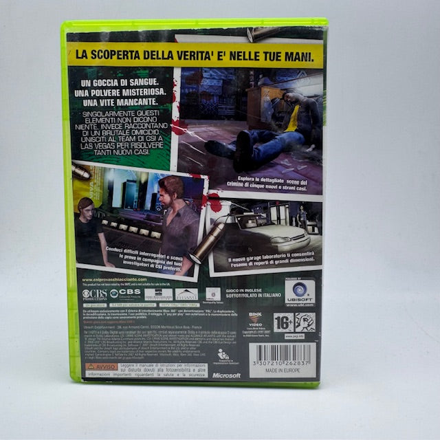 CSI: Crime Scene Investigation Prova Schiacciante Xbox 360 PAL ITA (USATO)