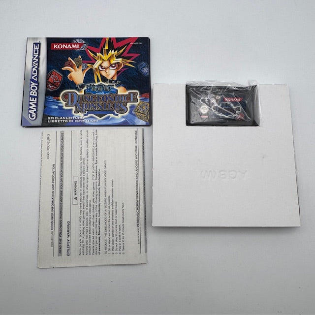 Yu-Gi-Oh! Dungeon Dice Monsters Game Boy Advance GBA PAL ITA/GER (USATO)