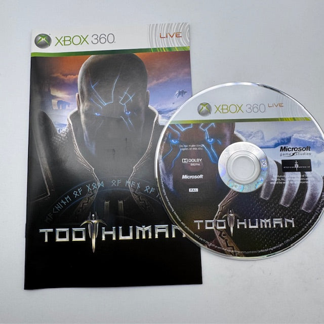 TOO HUMAN Xbox 360 PAL ITA (USATO)