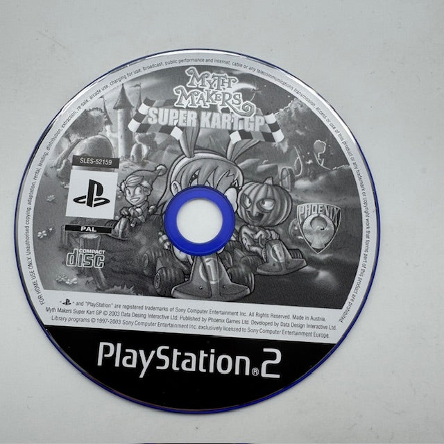 Myth Makers Super Kart GP PS 2 Playstation 2 PAL ITA (Usato)