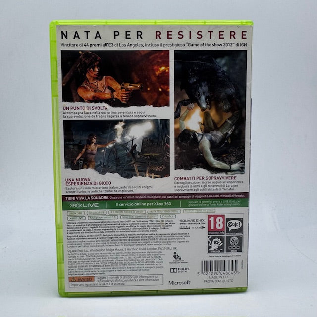 Tomb Raider (2013) Xbox 360 Pal Ita (USATO)