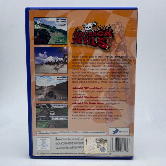 Dirt Track Devils PS2 Playstation 2 PAL ITA (USATO)