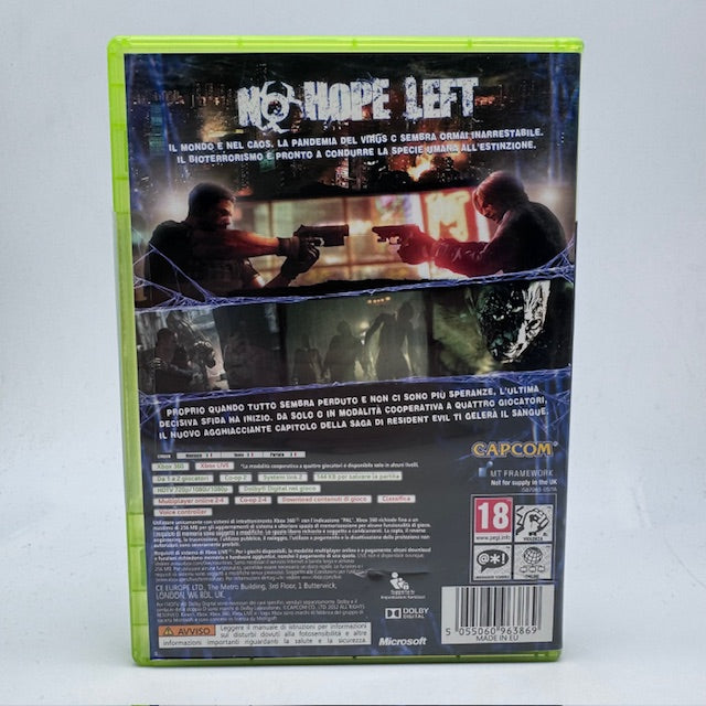 Resident Evil 6 Xbox 360 Pal Ita (USATO)