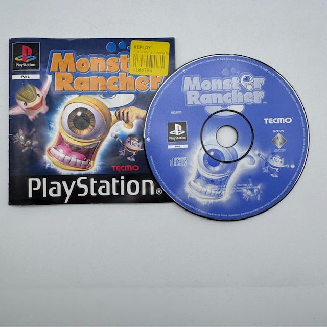 Monster Rancher PS1 Playstation 1 PAL ITA (USATO)