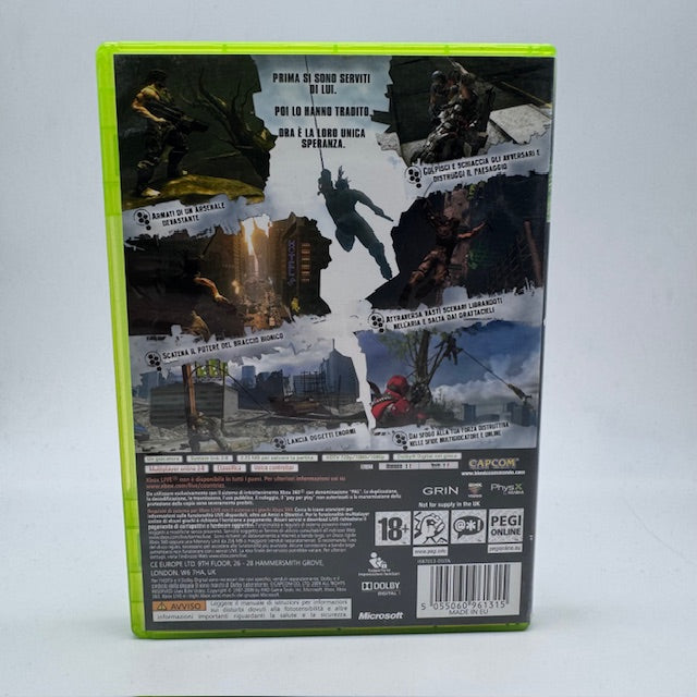 Bionic Commando Xbox 360 PAL ITA (USATO)
