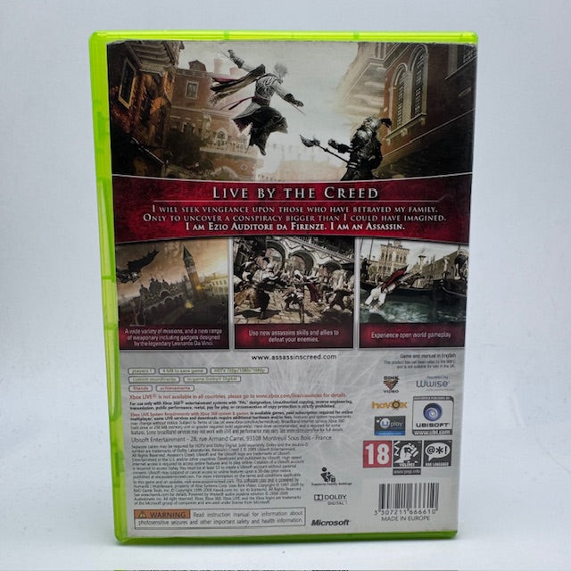 Assassin’s Creed II 2 Xbox 360 Pal Uk (USATO)