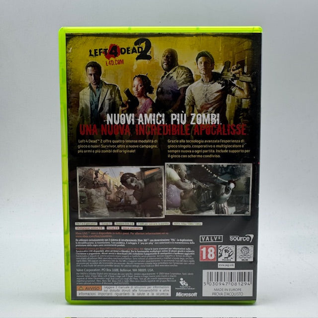 Left 4 Dead 2 Xbox 360 PAL ITA (Usato)