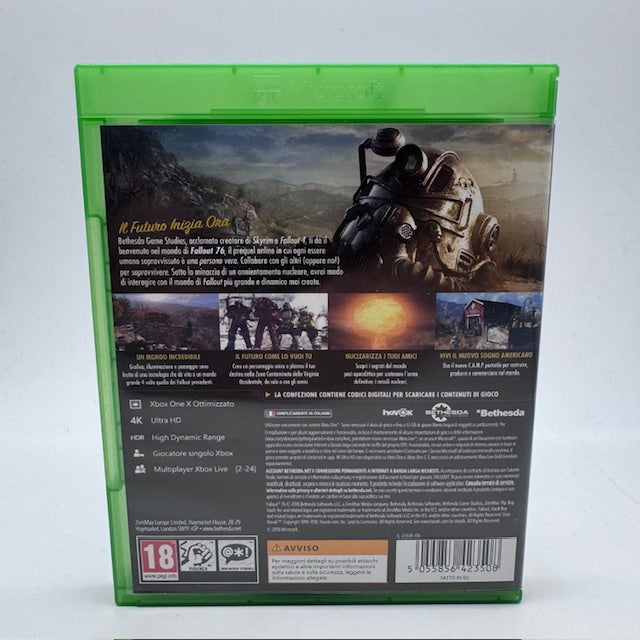 Fallout 76 Xbox One/Series X PAL ITA (USATO)
