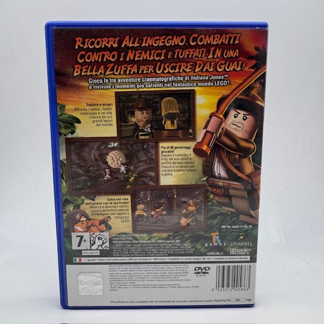 LEGO Indiana Jones Le Avventure originali PS2 Playstation 2 PAL ITA (USATO)