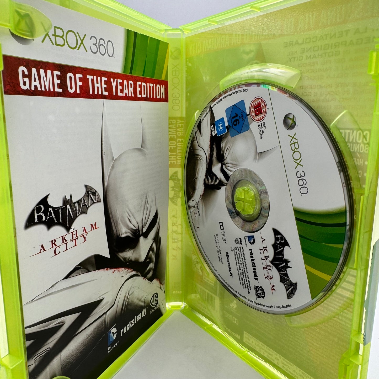 Batman Arkham City Xbox 360 PAL ITA (USATO)