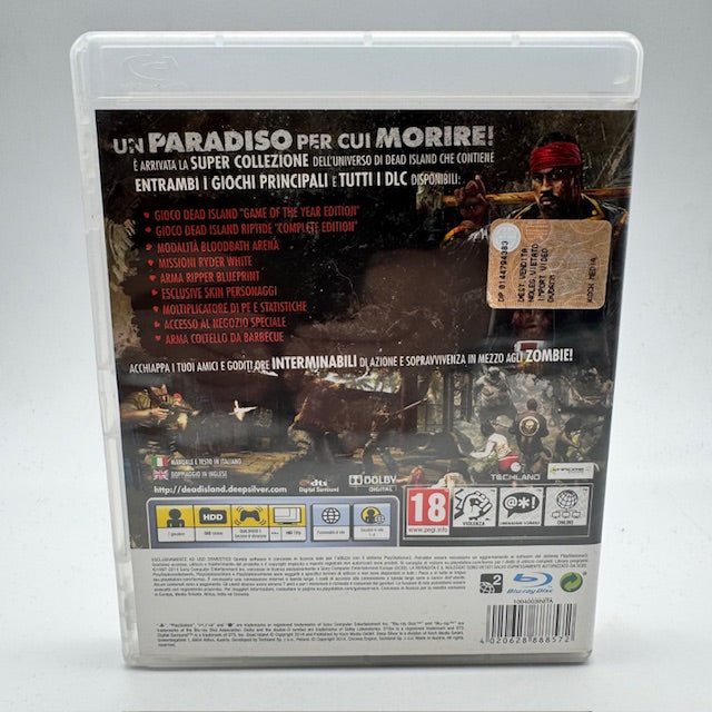 Dead Island Double Pack PS3 Playstation 3 PAL ITA (usato)