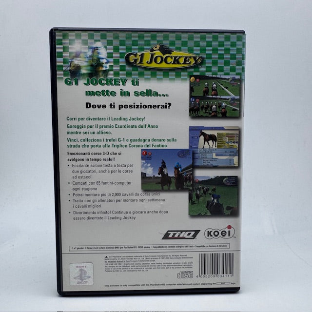 G1 Jockey PS2 Playstation 2 PAL ITA (USATO)