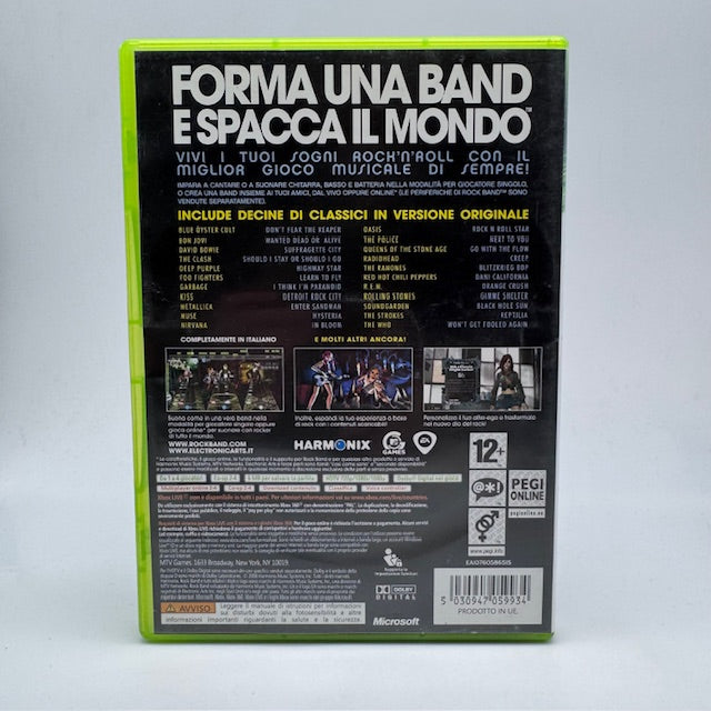 Rock Band Xbox 360 PAL ITA (USATO)