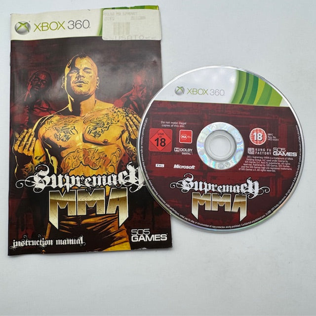 Supremach MMA Xbox 360 PAL ITA (Usato)