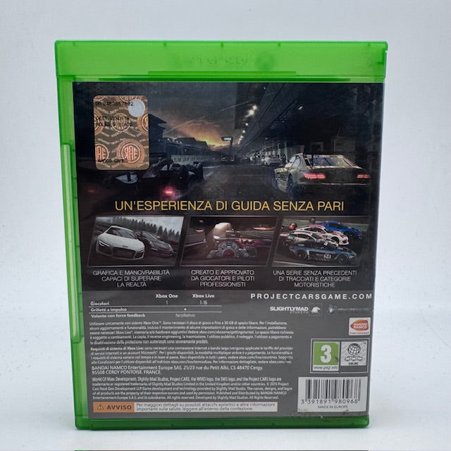 Project Cars Xbox One/ Series X PAL ITA (USATO)