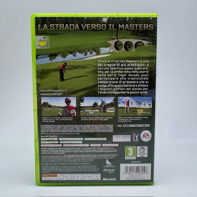 MASTERS TIGER WOODS PGA TOUR 12 Xbox 360 PAL ITA (USATO)