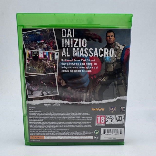 Dead Rising 4 Xbox One/Series X PAL ITA (USATO)