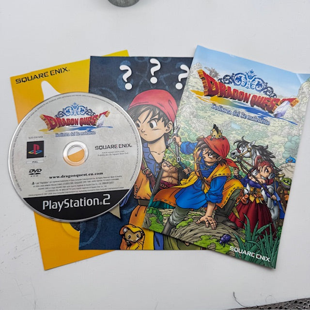 Dragon Quest L'Odissea del Re Maledetto PAL ITA PS2 (USATO)