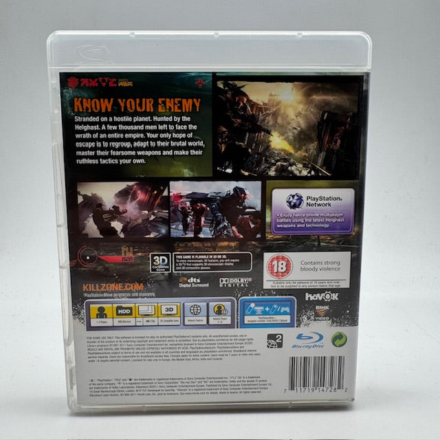 Killzone 3 PS3 Playstation 3 PAL UK (usato)