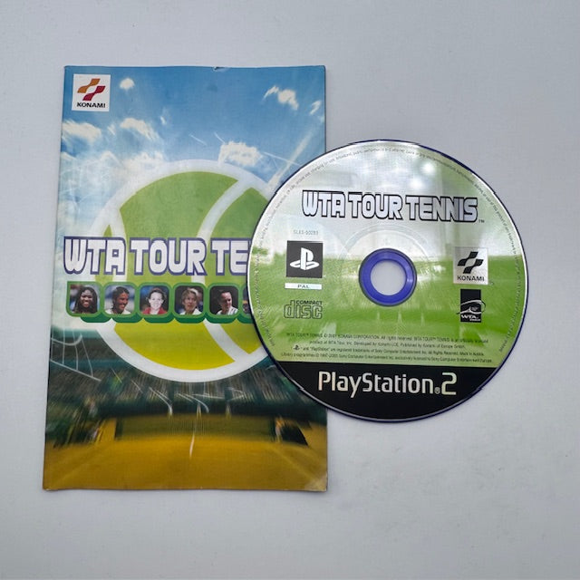 WTA Tour Tennis PS2 Playstation 2 PAL ITA (USATO)