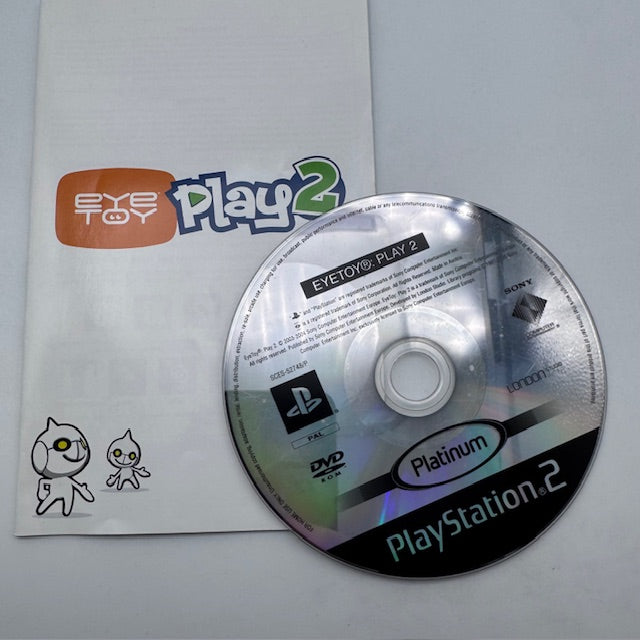 EyeToy Play 2 Platinum PS2 Playstation 2 PAL ITA (USATO)