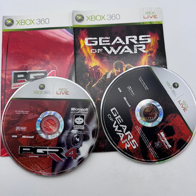 GEARS Of WARS / PGR4 Xbox 360 PAL ITA (USATO)
